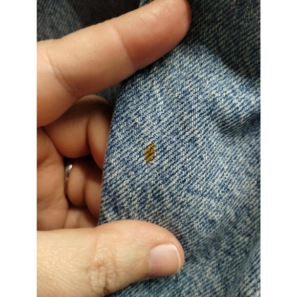 Vintage 80s 90s Levi Strauss Men Size Large Denim Jean Trucker Jacket 70507-0214 - Picture 5 of 8